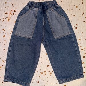 MILK TEETH DOUBLE TROUBLE JEANS *SIZE 2-3 TODDLER*